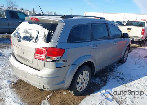 2017 Dodge Journey Se z USA, uszkodzony, nr VIN 3C4PDCAB9HT695274